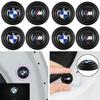 4/8/12pcs Silicone For BMW M Badge Emblem Car Door Anti-collision Buffer Gasket Mats Anti-shock Protection Pads Sticker.