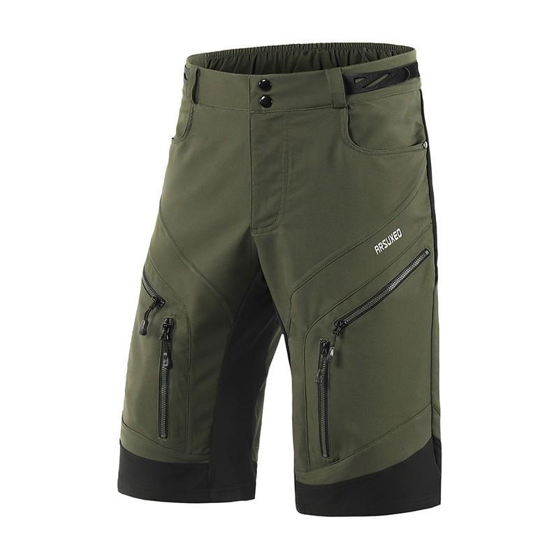 Mens Quick-Dry Cycling Shorts Mountain Biking Hiking Running Outdoor Sports Breathable Athletic
