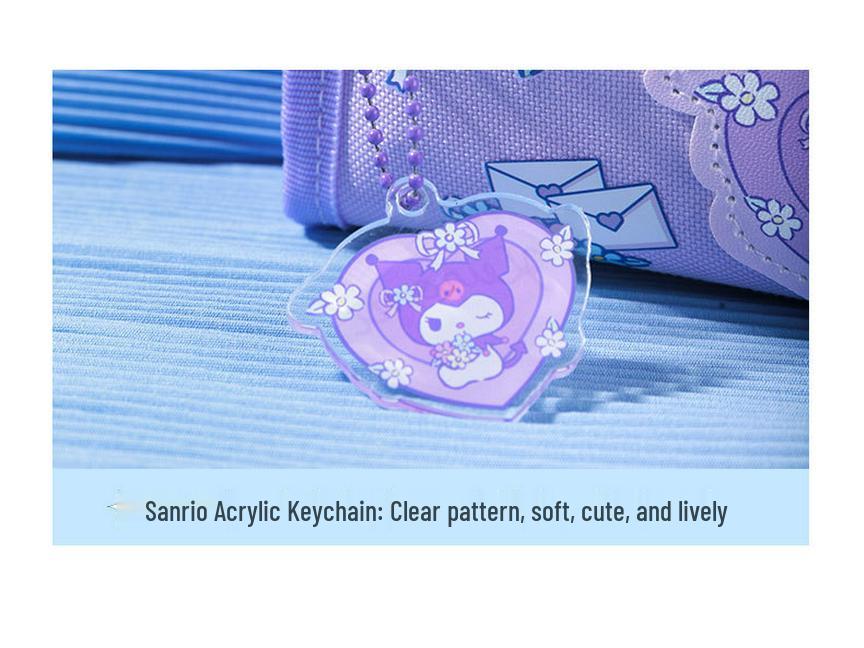 Пенал Kuromi для школьниц и учениц средней школы - Вместительный бокс Sanrio