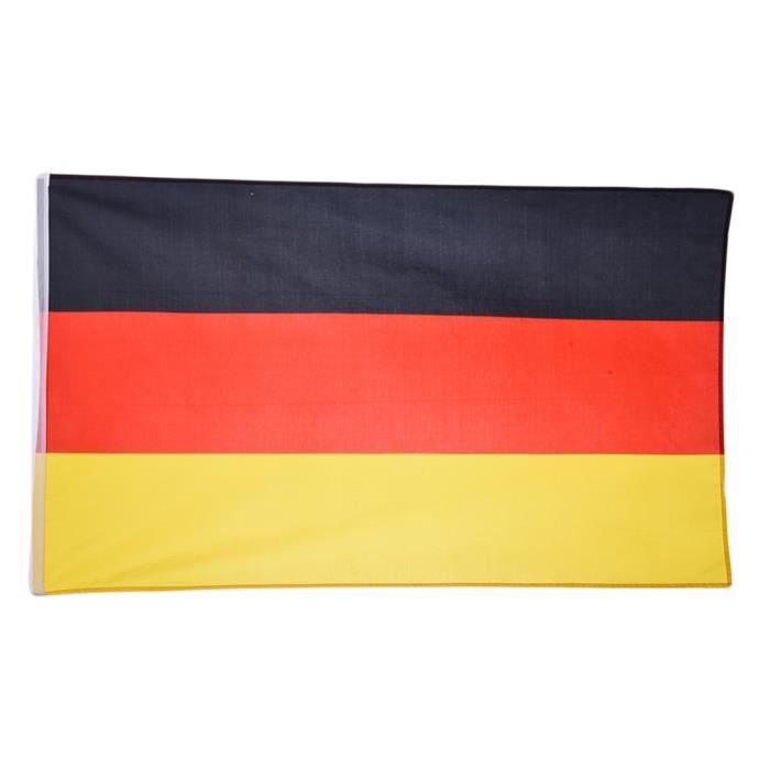 Drapeau Allemagne 90 x 150 cm Flag Allemand Supporter Coupe du Monde Feminine FIFA 2019 France Football Phonillico®