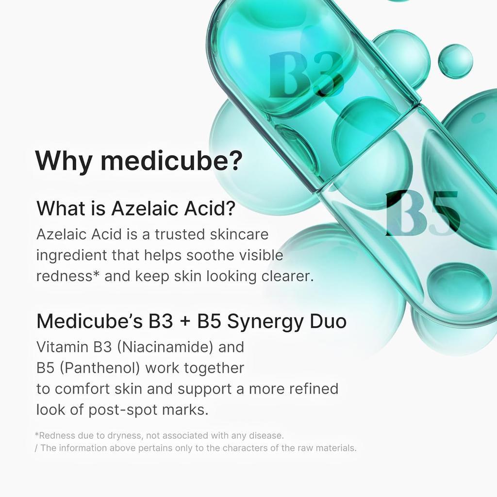 Medicube Азелаиновая кислота 10% Успокаивающая сыворотка BB 30 мл