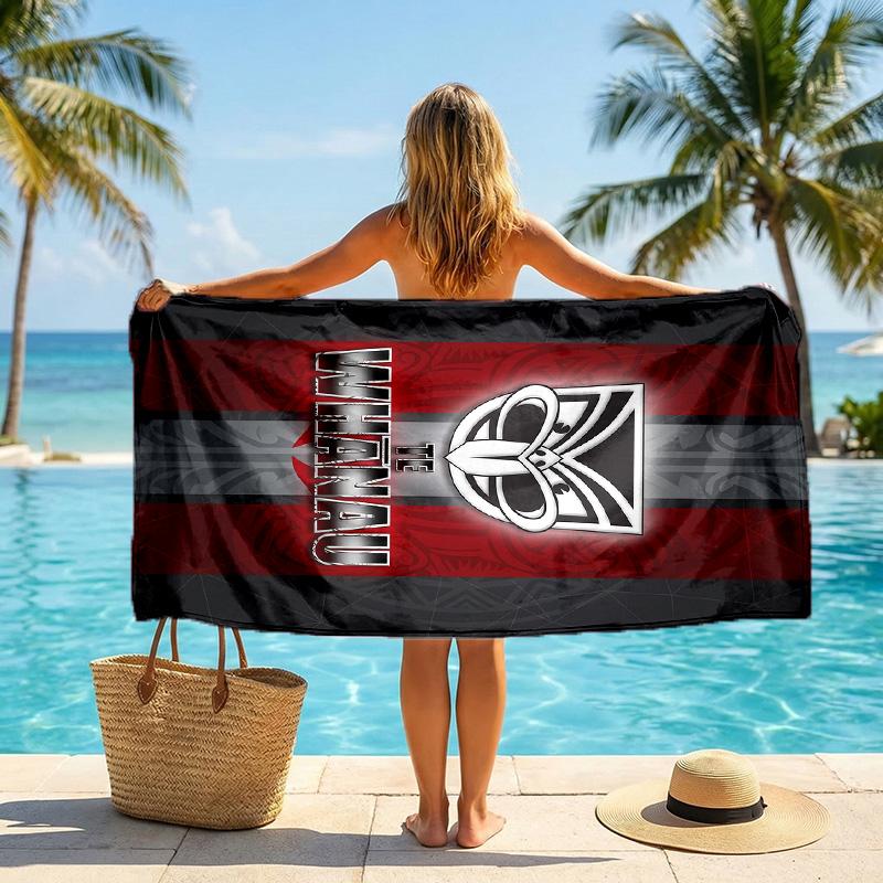 Wigan Warriors Fashion Beach Towel Portable Soft Quick Dry Towel For Swimming Camping Holiday Use