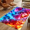 Demon Slayer Battle Fury Non-Slip Home Carpet Design for Office Decor Living Room Gift