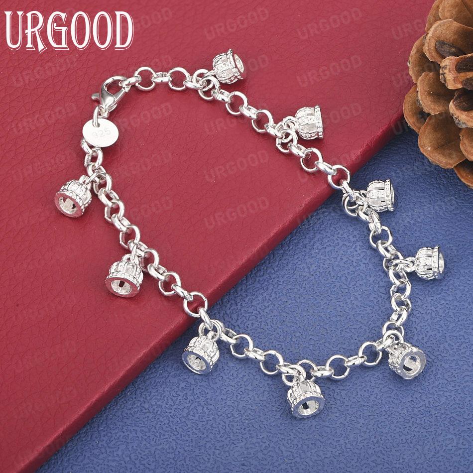 Подвеска в виде короны из стерлингового серебра 925 пробы с цирконием класса ААА, модные свадебные украшения