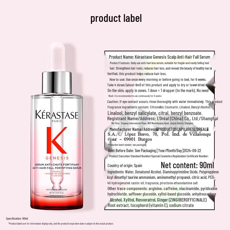 Kerastase Genesis Anti-Hair Fall Scalp Serum 90ml