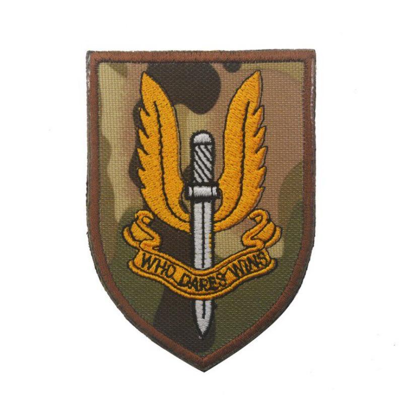 Британские воздушно-десантные войска (ПАВ) значок, вышитый шерстяной Велкро, нарукавные шевроны