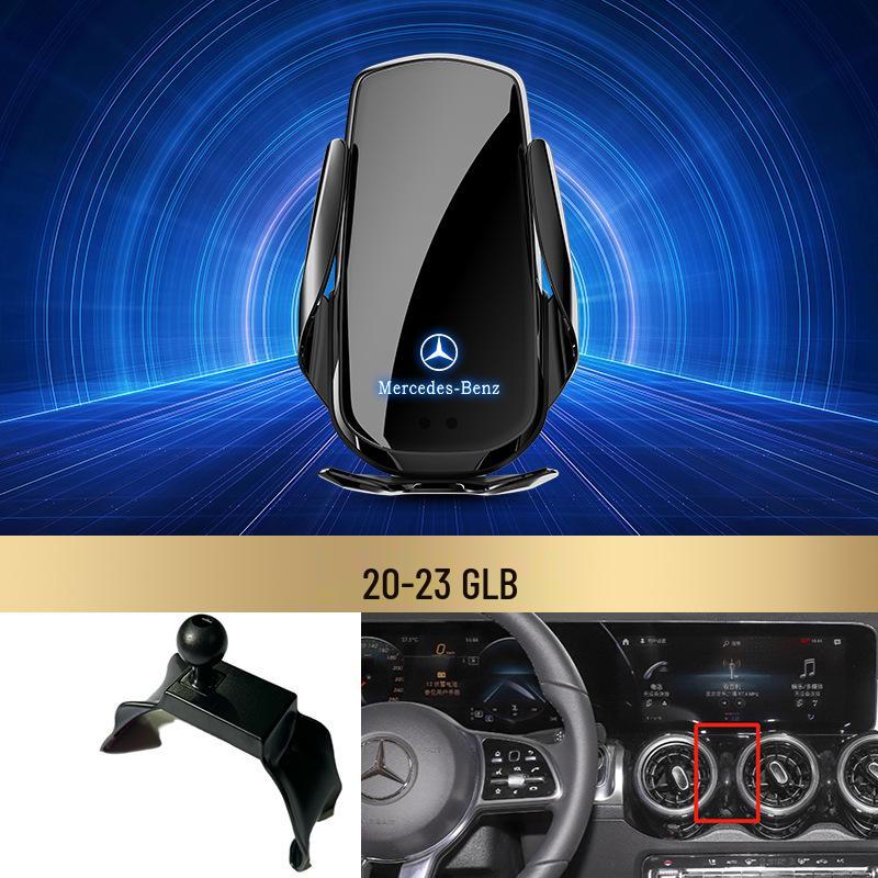 Беспроводной держатель для телефона с быстрой зарядкой Mercedes-Benz для C-Class/R-Class/S-Class/E-Class/GLK/B-Class