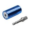 Торцевая головка гаечного ключа Универсальная насадка для дрели Трещотка Гаечный ключ Гильза 7-19 мм Переходник для электроинструмента