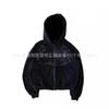 Mens Oversized Hooded Sweatshirt With 3D Graphic Print Retro Streetwear Y2K Style Fall