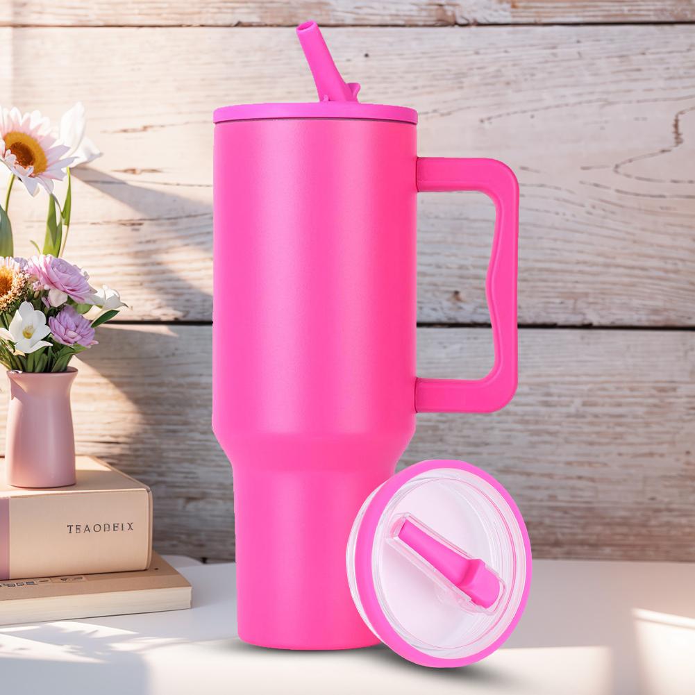40 унций Тамблер Крышка с откидной соломинкой Замена Непроливающаяся крышка Устойчивый тамблер Крышка с откидной соломинкой Колпачок Аксессуары для чашки-бутылки для воды