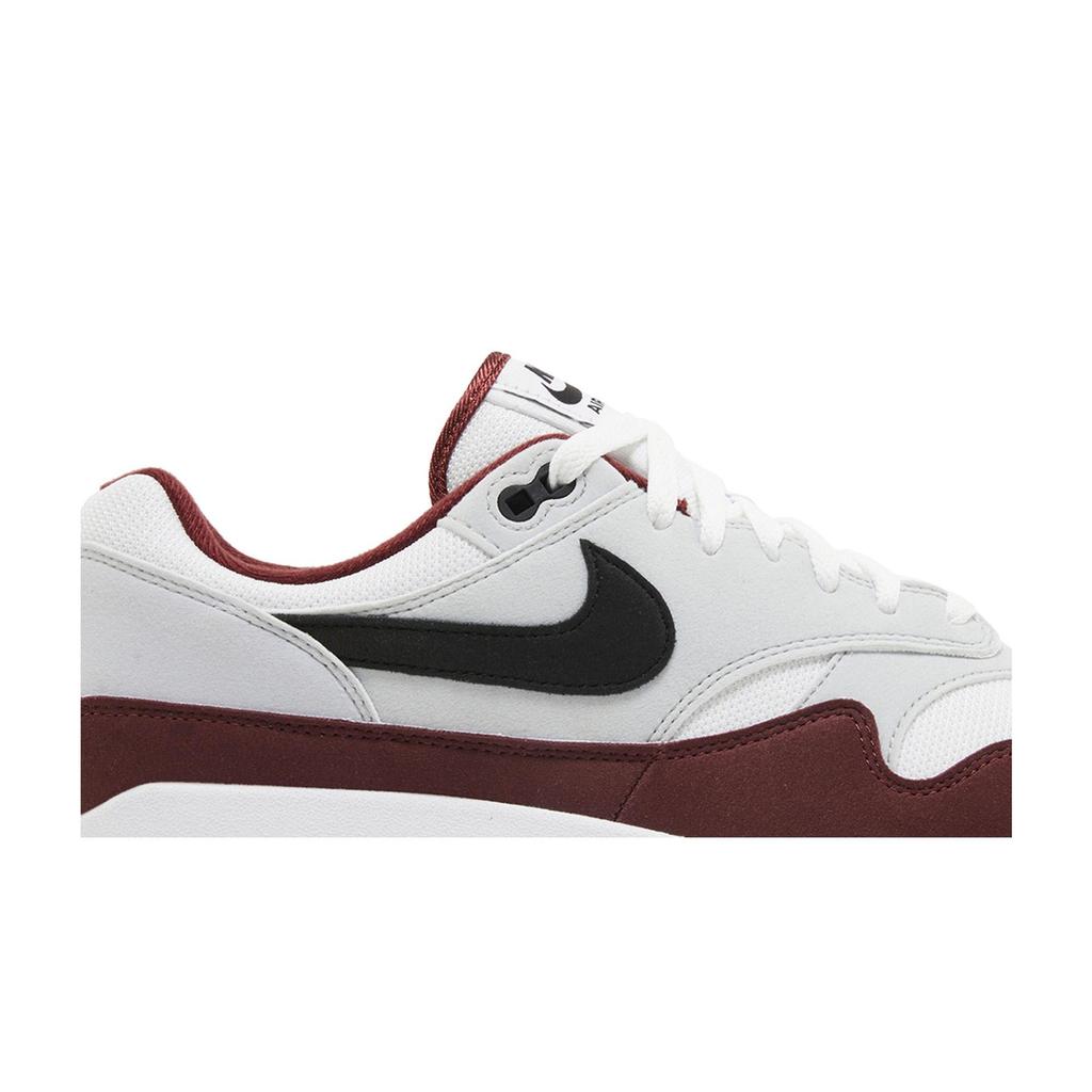 Nike Air Max 1 'Dark Team Red' (Unisex) White / Black / Dark Team Red / Pure Platinum Casual Shoes FD9082 106