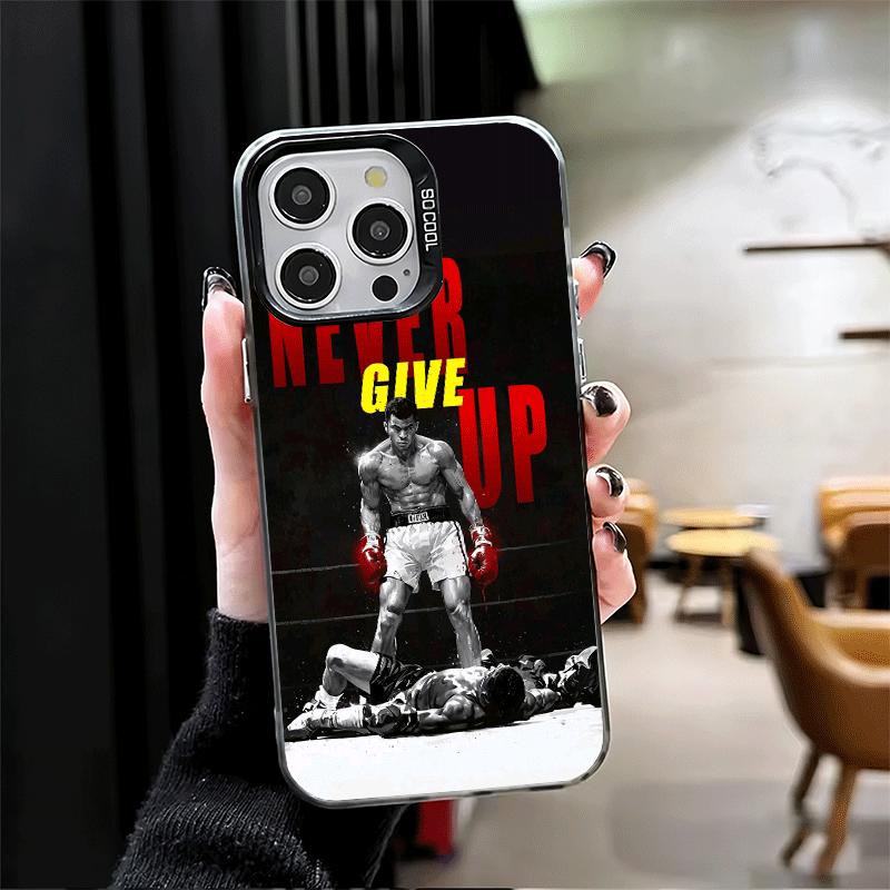 Mike Tyson Boxer Man Shockproof Phone Case for iPhone 17 Air 16 16E 15 Pro Max 14 Plus 13 Mini 12 Back Cover Anti Fall Fundas