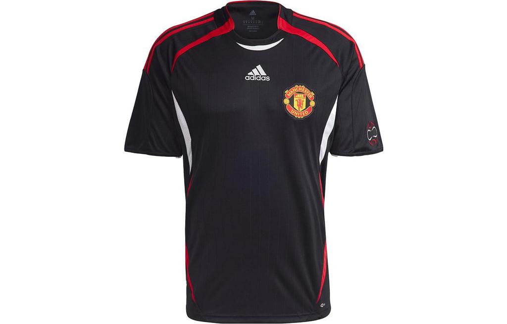 adidas Мужская футбольная майка Черная H13905