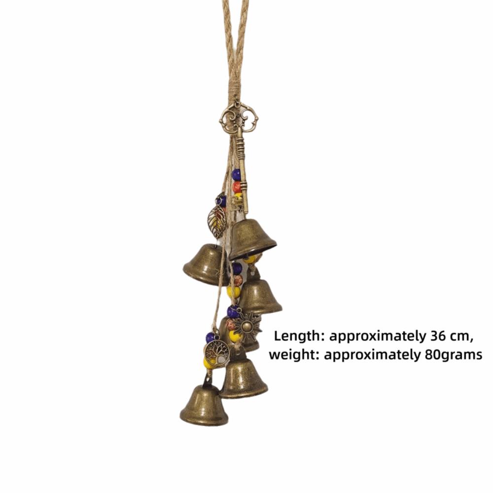 Handmade Witch Bells Vintage Wind Chime Bell Door Hanger Metal Bell Pendant Garden