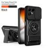 Чехол для Tecno Pova 8 5G с автомобильным держателем, магнитным кольцом, бронированный, ударопрочный чехол для телефона, для Tecno Pova8 5G, с защитой сдвижной камеры, Funda