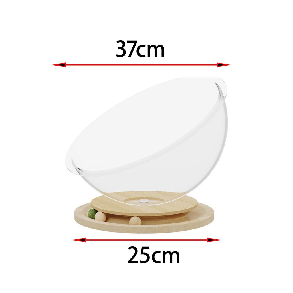 Кровать-капсула для кошек Прозрачное спальное гнездо для кошек Кровать-игрушка для мелких питомцев для кошек Всесезонная Универсальная Съемная Гамак для котят