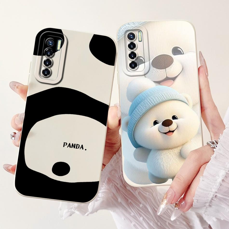 Для Tecno Camon 17 Pro 17P 17 Чехол для телефона Camon17 Camon17P 17Pro CG6 CG7 CG8 Милый Новый Дизайн Мягкий Силиконовый Однотонный Ударопрочный Чехол