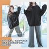 Sunmadora Loungewear Pajama Long Cute Top and Loose Casual Comfortable for Cold Air Conditioning Comfortable To the Women's Set, Sleeves, Bottoms,