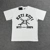 American cross-border trendy brand PATTA design sense letter printing short-sleeved T-shirt men's and women's trendy brand versatile loose top
