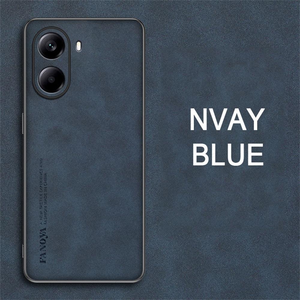 Чехол для телефона из овчины и искусственной кожи для Poco X7 Pro, матовая мягкая задняя крышка, противоударные чехлы для POCO M7 Pro