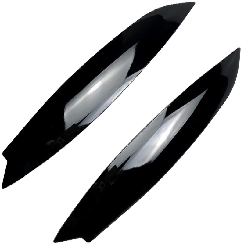 For VW Golf 5 GTI Jetta R32 Mk5 2005 2006 2007 Car Headlights Eyebrow Eyelids Cover ABS Carbon Fiber Sticker Decorative