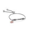 Medical Alert Bracelets for Women Medical Id Bracelets TYPE 2 DIABETES Stainless Steel Adjustable Medical Bracelet