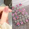 5D DIY наклейки для дизайна ногтей клейкие наклейки для дизайна ногтей маникюр советы письмо лист цветок палочки для ногтей декор обертка
