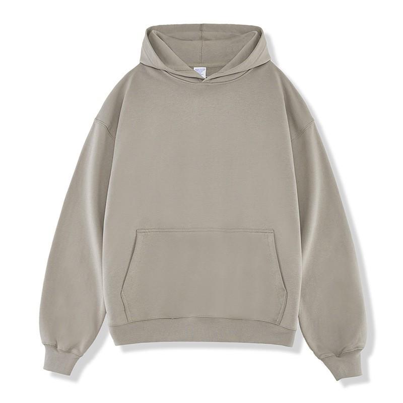 Heavyweight 450G Fleece Hoodie Mens Loose Fit Streetwear Sweatshirt