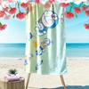 Doraemon3 Print Beach Towel, Large Soft Quick Dry Towel for Beach Camping Swimming