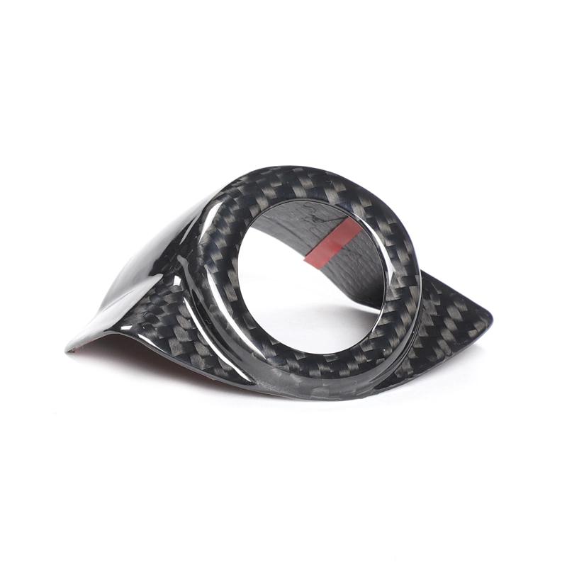 Real Dry Carbon Fiber For Alfa Romeo Giulia Stelvio Tonale 2016-2025 Car Engine Start Button Decoration Modification Accessories