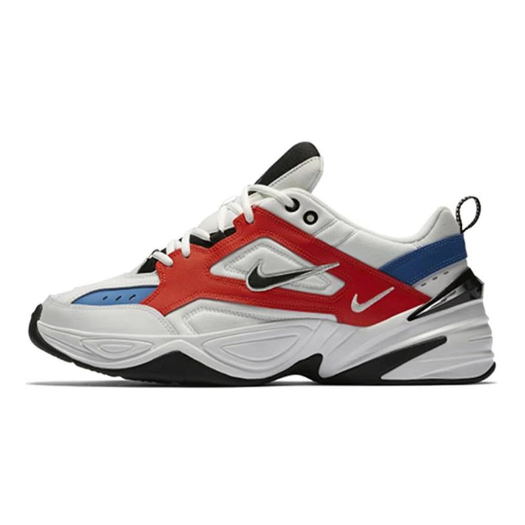 Nike M2K Tekno Berlin Ash Abrasion Resistant Slip Resistant Low top Chunky Sneakers Unisex Black Gray AV4789-100(Team1884-)