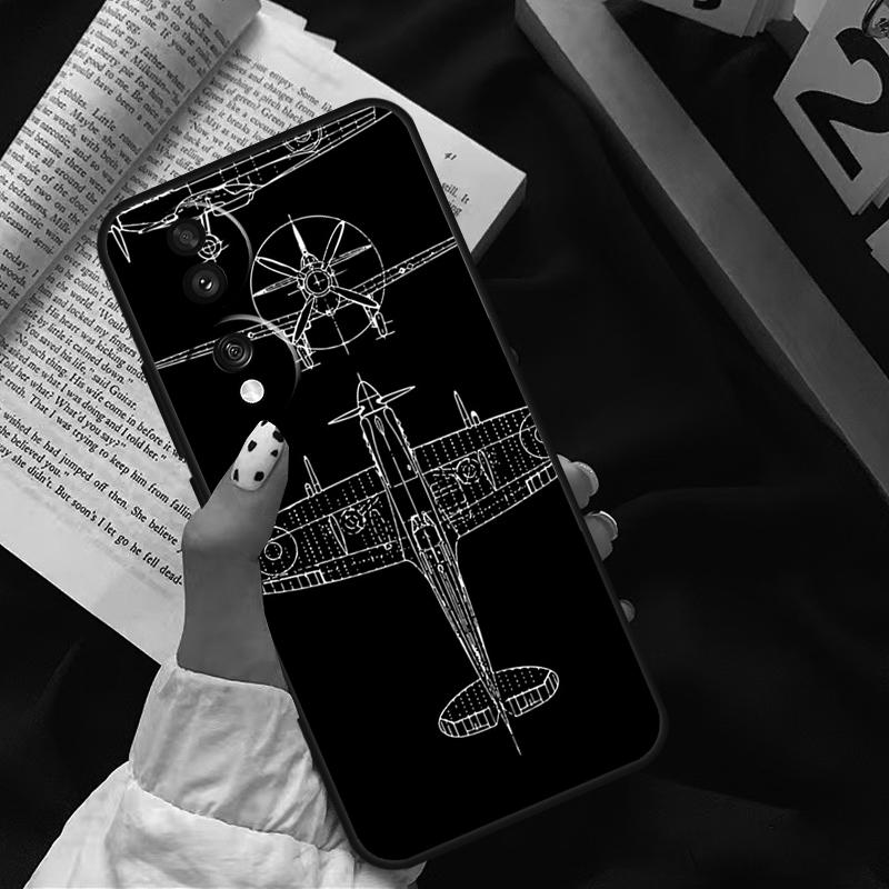 Самолет Самолет летать путешествие Для Honor Magic 8 6 7 Pro Чехол Для Honor X9d X9c X9b X9a X8c X8b 200 400 50 70 90 Lite Win RT