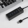 4-портовый USB3.0 ХАБ Док-станция для зарядки 5 Гбит/с Адаптер зарядного хаба для телефона/планшета/ПК/Windows