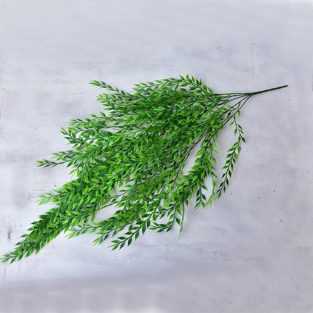 Artificial Hanging Plants Fake Vine Leaves For Wall Home Room Garden Wedding Garland Outside Decor