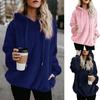 Women Warm Winter Top Hoodie Sweatshirt Ladies Hooded Pullover Jumper