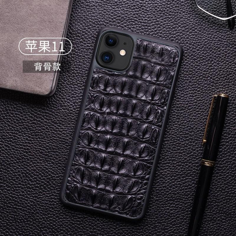 Leather Phone Case IPhone 17 Pro Max All-Inclusive Crocodile Shockproof Handmade Luxury