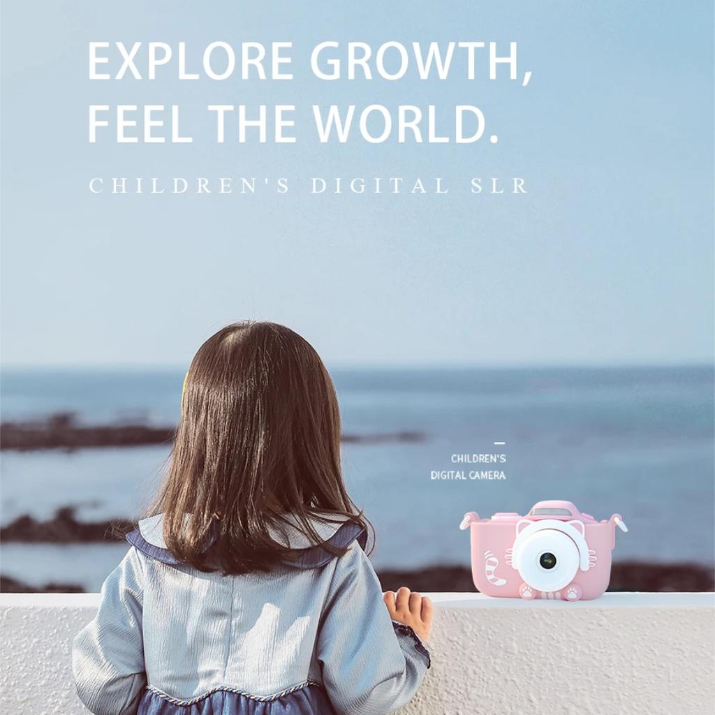 Детская камера, цифровая камера высокого разрешения, детская камера, игрушки для девочек и мальчиков, детская обучающая игрушечная камера, детский подарок