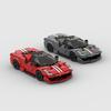 MOC Ferraried488 pista гоночный спортивный автомобиль Транспорт Гонщик Строительные блоки Кирпич Креативный Гараж Игрушки для Мальчиков