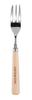 Столовые приборы Вилка Маленькая вилка из нержавеющей стали, сделанный в Японии Деревянный браслет UW-2008