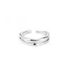 Verte 925 Silver Baby Brin Ring cinq.Silver.220