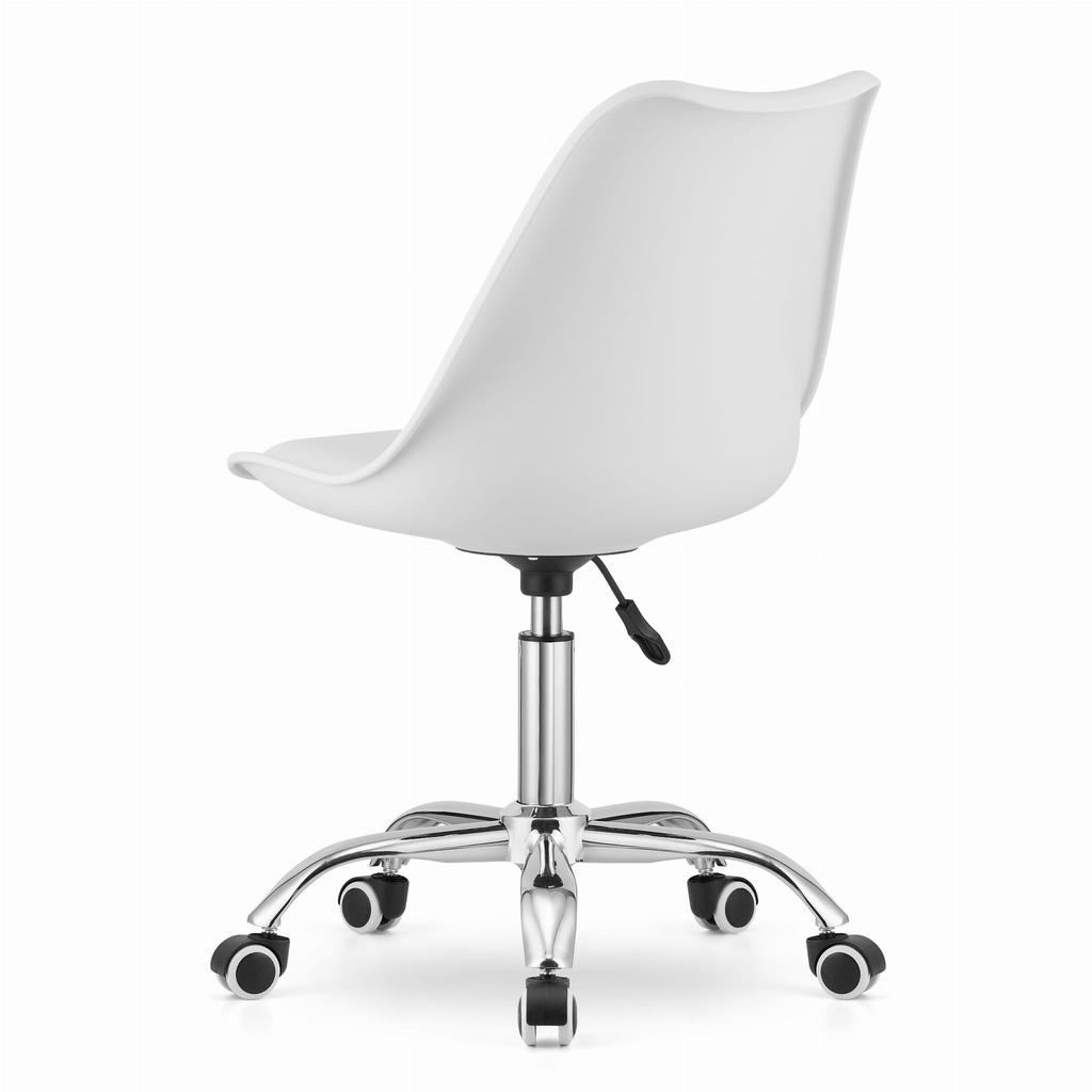 Alba Swivel Chair - White