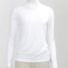 Shop   Women S Golf Wear Half Neck Long Sleeve Tee White Sh wSh 101