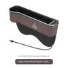 Car USB Charging Colour Light Seat Storage Case Seat Gap Box For Mitsubishi Outlander Pajero Lancer EX Evolution X Ralliart Asx YG1