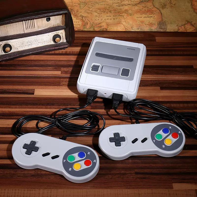 Европейская SFC Красная и Белая Мини SNES ТВ-приставка: 8-битная, 620 встроенных игр