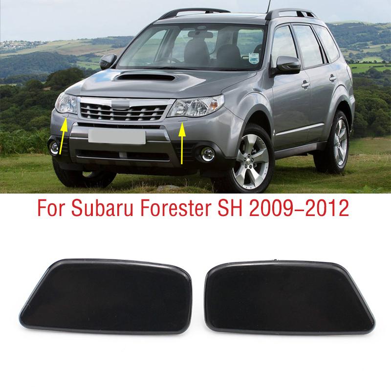 2 шт. для Subaru Forester SH 2009-2012, передний бампер, фары, омыватель фар, распылительная насадка, крышка насоса, крышка