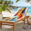 Bear Blue House Fashion Beach Towel: Ideal for Summer Adventures Soft, absorbent and quick drying suitable for swimming and bathing