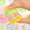 Cute Cat Paw Squeeze Toy Slow Rebound Transparent Stress-Relief Sticky Toy Cartoon Stress-Relief And Pressure-Relieving Toy