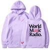 World M-US-ic Radio Hoodies Jon Batiste Drink Water Sweatshirt Long Sleeve Fashion Hooded Pullovers Print Clothing