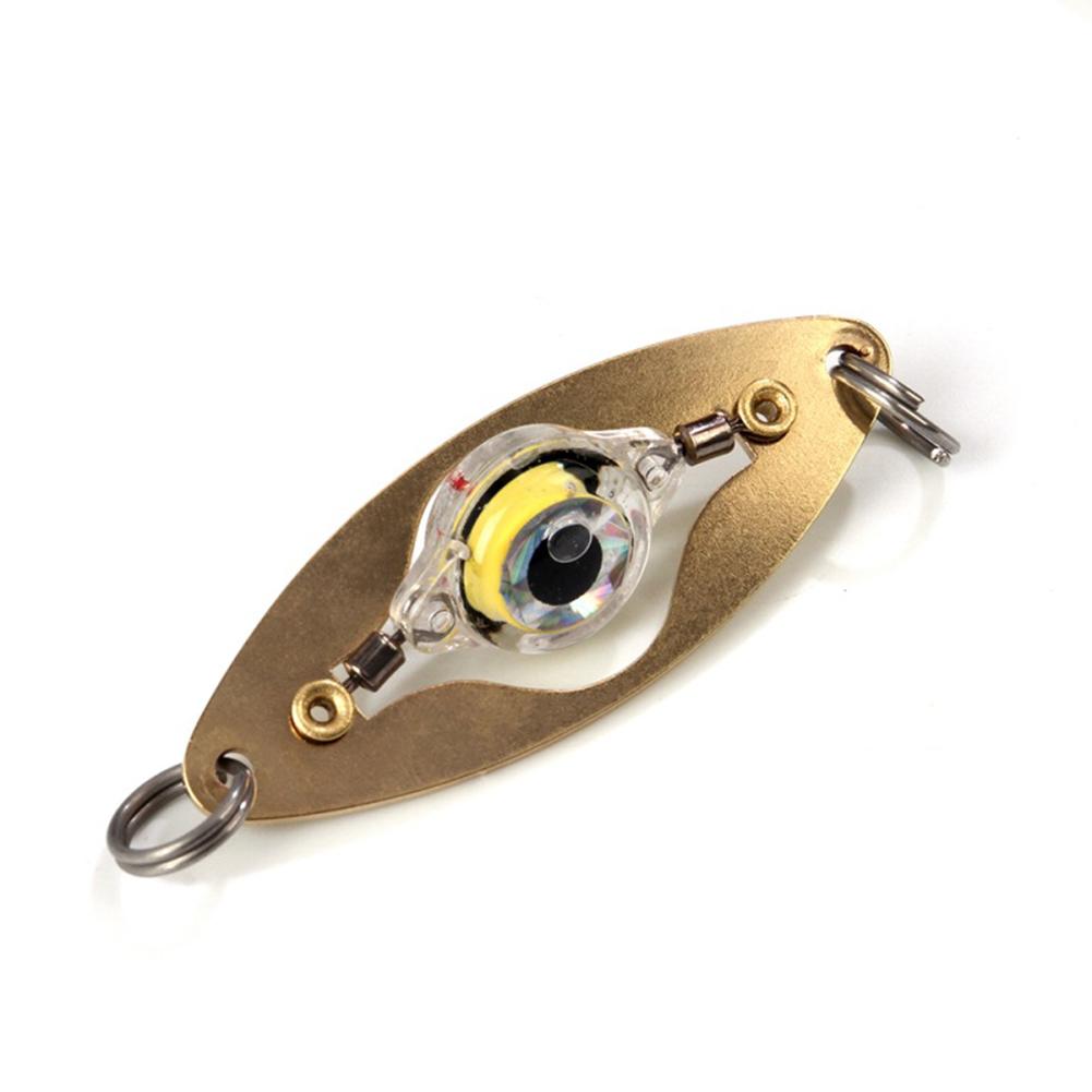 Led Fish Lamp Mini Fishing Lure Light Led Deep Drop Underwater Eye Shape Fishing Squid Fishing Bait Luminous Lure
