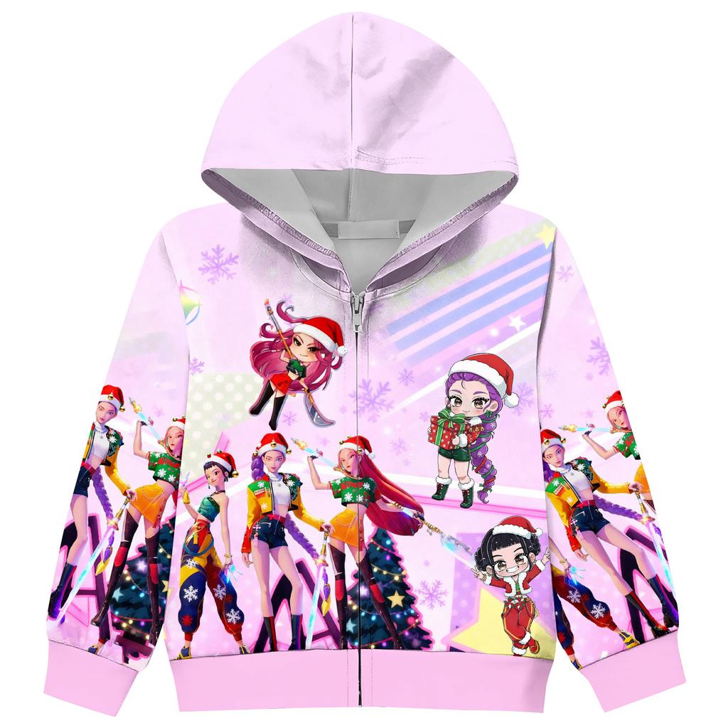 Children's Long-sleeved Loose-fitting Pullover Hoodie With Drawstring And Solid Color